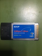 EDUP Wireless LAN Adapter Series - PCMCIA 54Mbps WPA-PSK 2.4Ghz