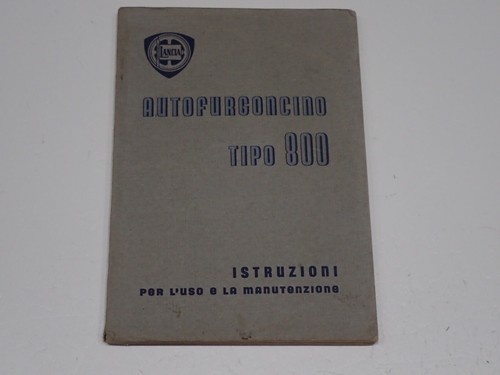 Lancia autofurgoncino tipo 800 - autofurgoncino,