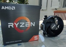 AMD Ryzen 5 5600X Processore per PC (4,6GHz, 6 Core, Socket AM4) BOX originale