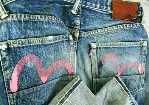 Jeans denim hot vintage uomo - jeans,