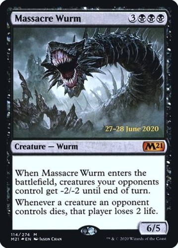 Mtg english massacre - english,