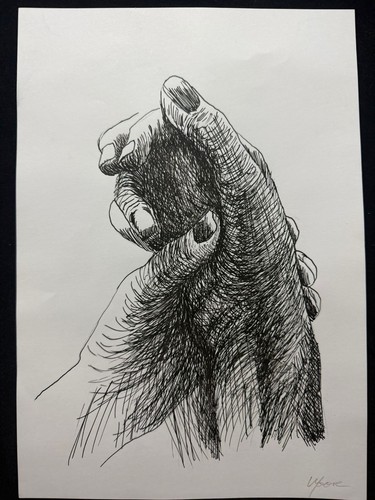 Henry moore mani disegno - mani, e