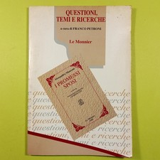 QUESTIONI TEMI RICERCHE I