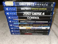 playstation 4 games with box