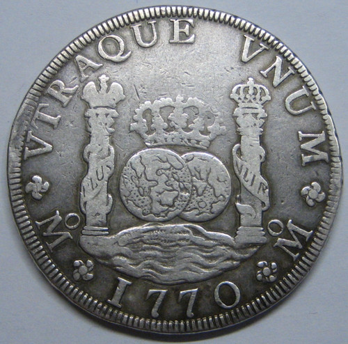 1770 mexico reales - 1770,
