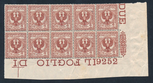 Italia regno 1901 floreale - 1901,