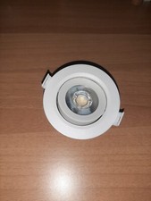 N. 4 Faretti da incasso a led integrato ribassato - Orientabile - Colore bianco