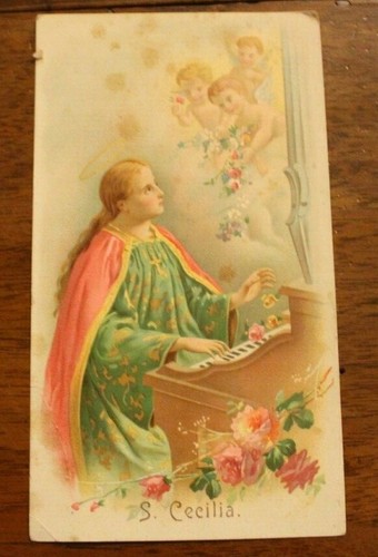 Santino santa cecilia - cecilia,