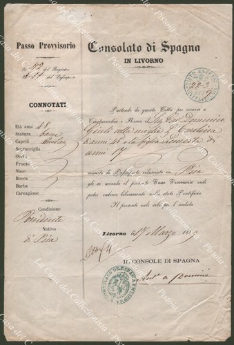 Passaporto per stato - per, lo