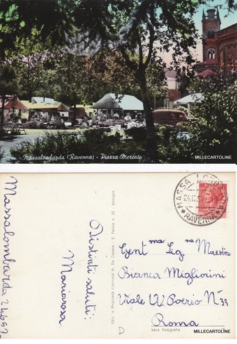 Massalombarda piazza mercato - massalombarda:,