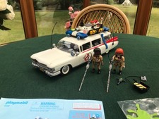 Playmobil Ghostbusters ECTO 1 Auto e personaggi (9220) Completo