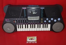 TASTIERA MUSICALE ELETTRONICA  CASIO DJ-1 VITH VOICE EFFECTOR VINTAGE