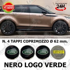 set 4 Tappi Coprimozzo per Land Rover Range evoque sport freelander discovery SE