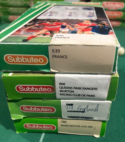 Squadre subbuteo lotto sfuso - squadre,
