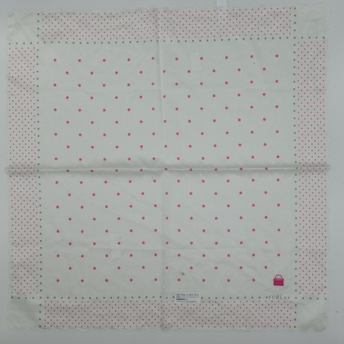 Furla fazzoletto rosa pois - rosa, a