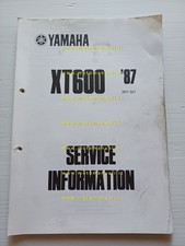 Yamaha 600 2kf 1987 - xt, service