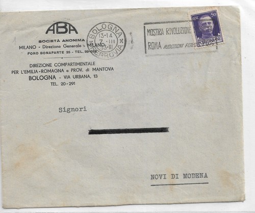 Busta viaggiata nel 1933 - , da