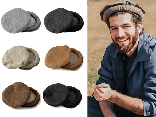 Berretto pakol fatto - mano,