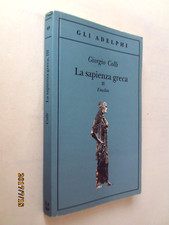 Giorgio Colli La sapienza