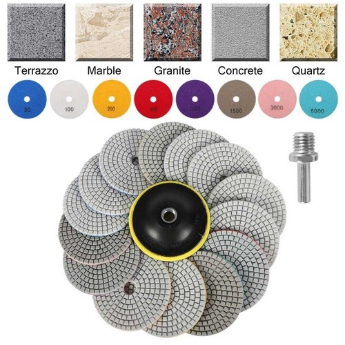 Kit pezzi tamponi lucidanti - pezzi,