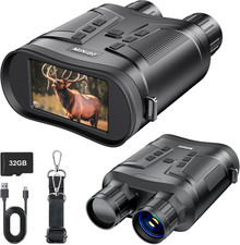 Binocolo Visione Notturna, Cannocchiale Professionale 4K 6000Mah Ricaricabili Bi