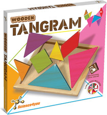 Puzzle Tangram in Legno per