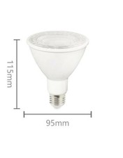 PAR30 LED 12W 900lm bianco caldo 3000K