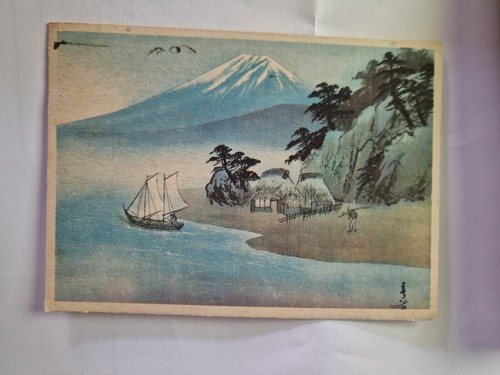 Cartolina illustrata paesaggio - cartolina,