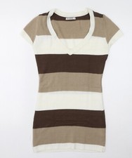 Pullover da donna marrone a