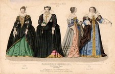 Stampa antica moda ABITI 500