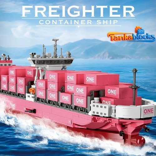 Moc rosa cargo ship - moc,
