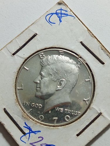Mezzo dollaro proof 1970 - mezzo,