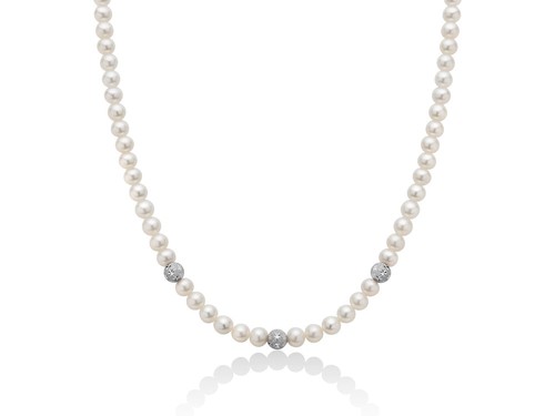 Collana filo perle - collana,