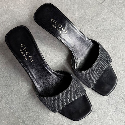 Gucci sandali mule denim - mule,