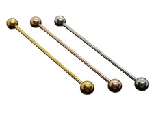 Cravatta Camicia Spilla Cravatta 5,5 cm Bar Oro Argento Oro Rosa Fermaglio...