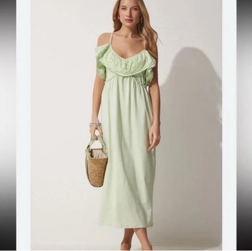 Abito midi senza - maniche, zara