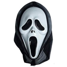 Maschera per Costume Travestimento Carnevale Halloween Scream Mostro I.3962