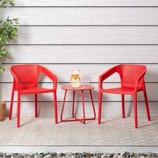 Set mobili da giardino 3 pezzi