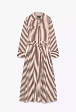 VESTITO CAMICIA A RIGHE ZARA