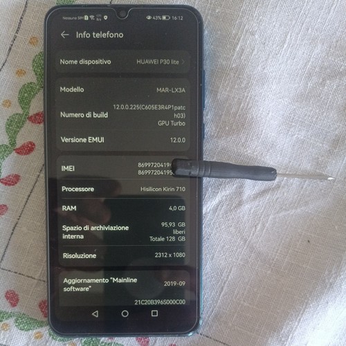 Huawei p30 lite mar lx3a - p30,