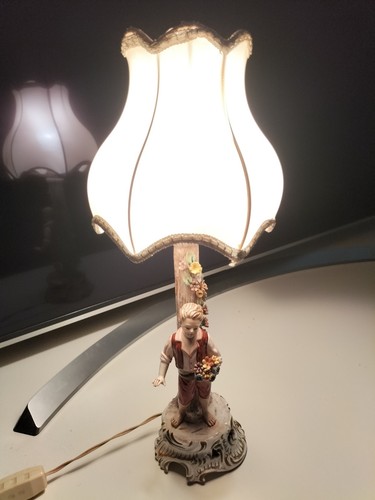 Lampada porcellana luigi - lampada,