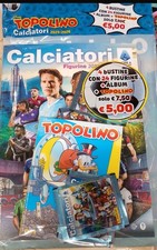 Topolino 3652 + Album Calciatori Panini 2025 2026 + 4 bustine di Figurine Panini