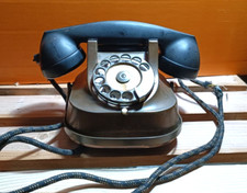 Telefono vintage rame - vintage, in