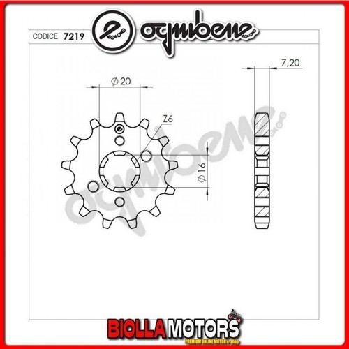 367219013 pignone trasmissione - 367219013,