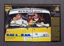 AH60 - Clipping-Ritaglio -1981- RENAULT R5 TURBO , M. HOLMES J. RAGNOTTI