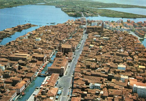 Chioggia veduta aerea - chioggia,