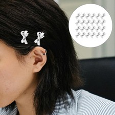  60 Pcs Mollette Farfalla Capelli Fiocchi Per Clip Da Donna Accessori