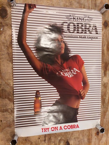 Poster vintage king cobra - poster,