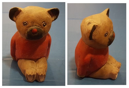 Orso orsetto vintage statuina