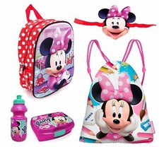Set zainetto scuola - set, minnie